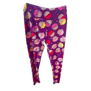 LuLaRoe • Girls Cupcake Leggings | Tween One size